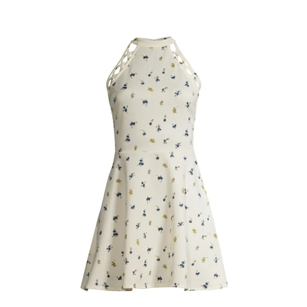 NWT Feminine Flirty Sleeveless Scuba Dress - Picture 5 of 7